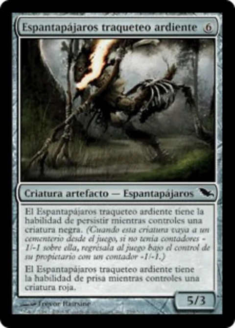 SHM - 259 - Espantapájaros traqueteo ardiente // Rattleblaze Scarecrow