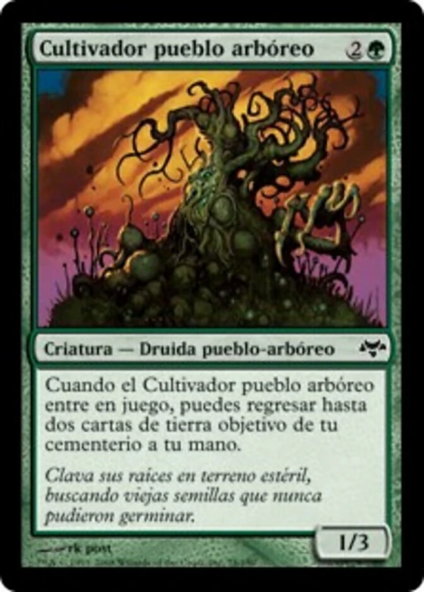 EVE - 078 - Cultivador pueblo arbóreo // Tilling Treefolk