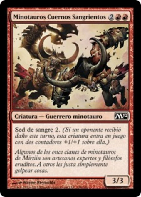 M12 - 144 - Minotauros Cuernos Sangrientos // Gorehorn Minotaurs