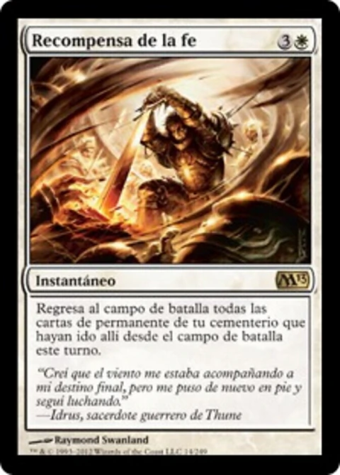 M13 - 014 - Recompensa de la fe // Faith's Reward