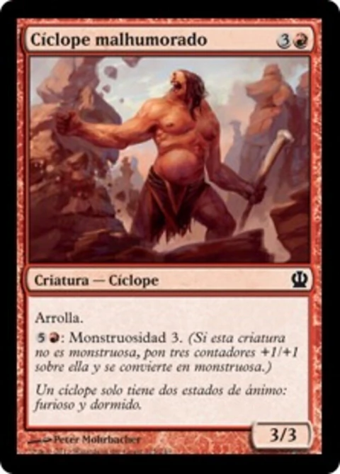 THS - 125 - Cíclope malhumorado // Ill-Tempered Cyclops