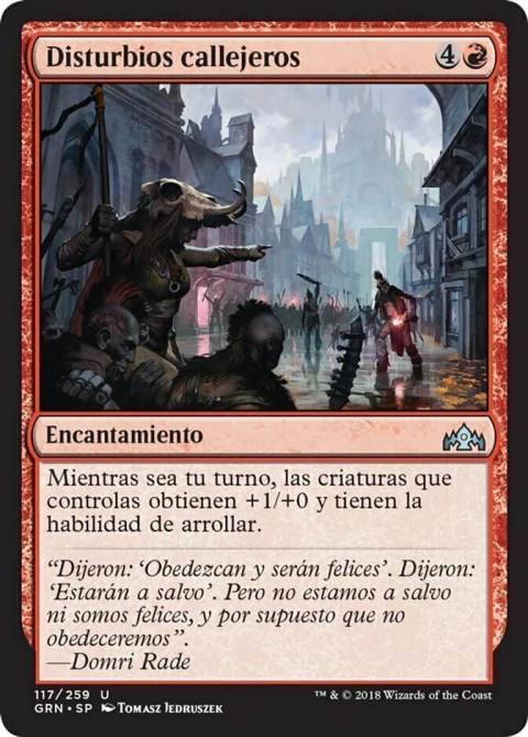 GRN - 117 - Disturbios callejeros // Street Riot