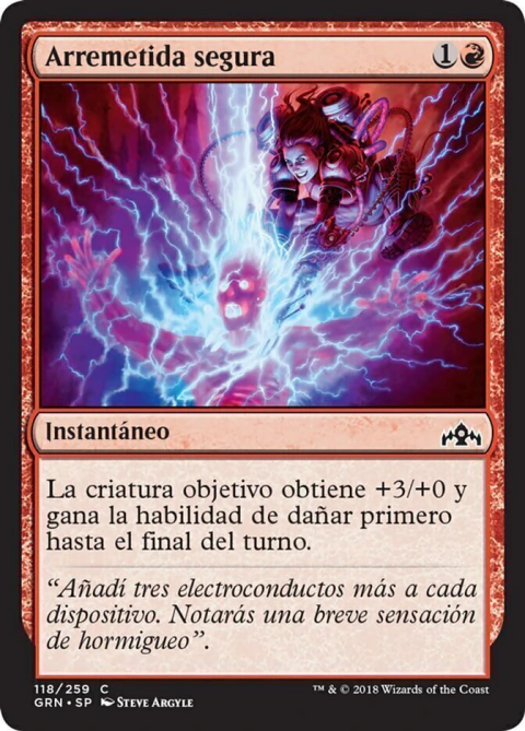 GRN - 118 - Arremetida segura // Sure Strike
