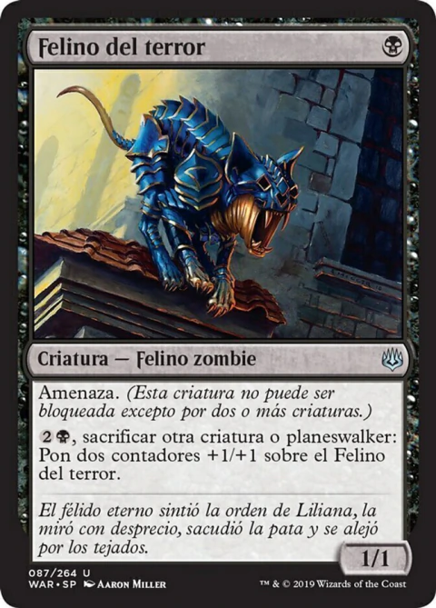 WAR - 087 - Felino del terror // Dreadmalkin