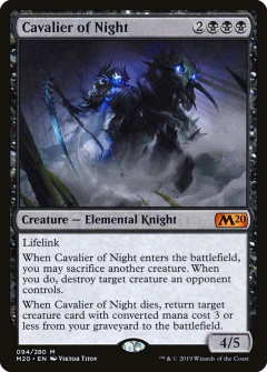M20 - 094 - Caballero de la noche // Cavalier of Night - comprar online