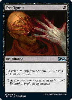 M20 - 095 - Desfigurar // Disfigure