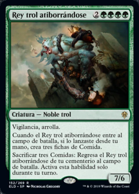 ELD - 152 - Rey trol atiborrándose // Feasting Troll King
