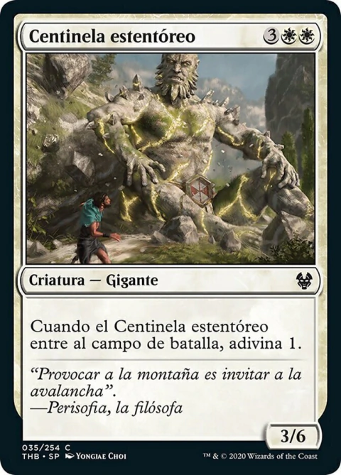 THB - 035 - Centinela estentóreo // Rumbling Sentry