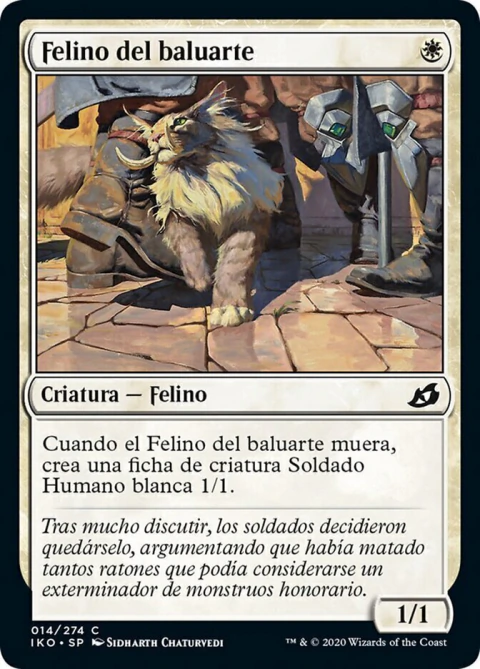 IKO - 014 - Felino del baluarte // Garrison Cat