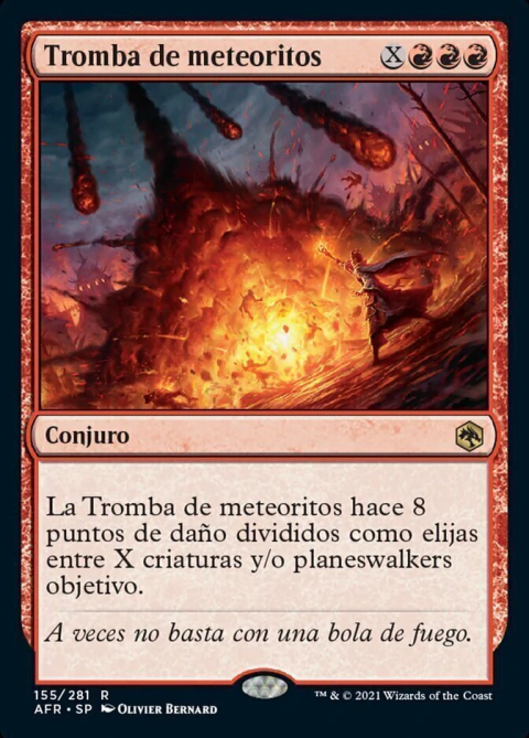 AFR - 155 - Tromba de meteoritos // Meteor Swarm