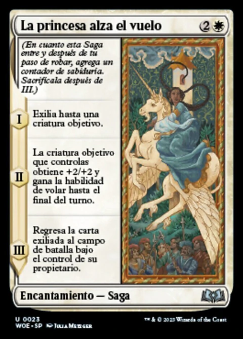 WOE - 023 - La princesa alza el vuelo // The Princess Takes Flight