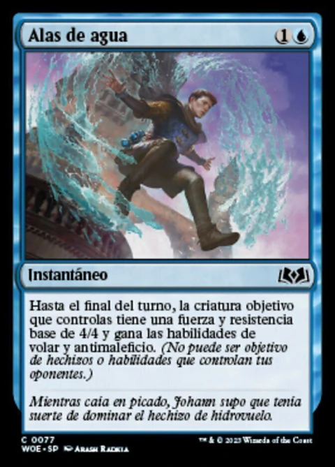 WOE - 077 - Alas de agua // Water Wings