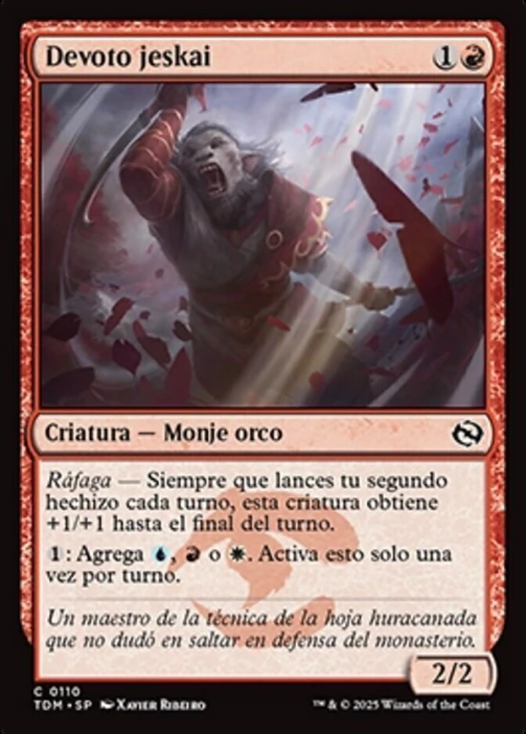 TDM - 110 - Devoto jeskai // Jeskai Devotee