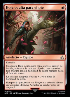 ACR - 34 - Hoja oculta para el pie // Hidden Footblade [FOIL]