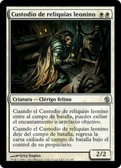 MBS - 010 - Custodio de reliquias leonino / Leonin Relic-Warder