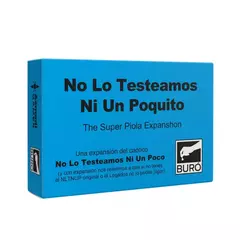 NO LO TESTEAMOS NI UN POQUITO