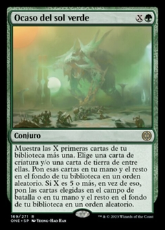 ONE - 169 - Ocaso del sol verde / Green Sun's Twilight