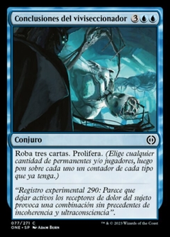 ONE - 077 - Conclusiones del viviseccionador / Vivisurgeon's Insight