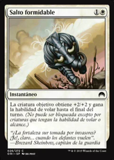 ORI - 026 - Salto formidable / Mighty Leap