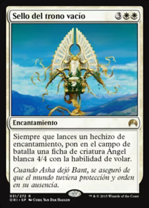 ORI - 031 - Sello del trono vacío / Sigil of the Empty Throne