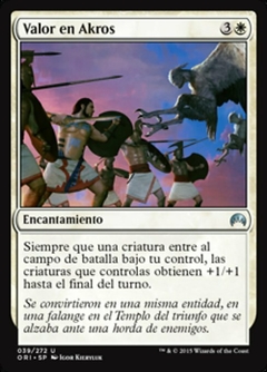 ORI - 039 - Valor en Akros / Valor in Akros
