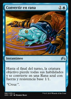 ORI - 081 - Convertir en rana / Turn to Frog