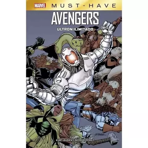 MARVEL MUST HAVE 12 AVENGERS ULTRON ILIMITADO (HC)
