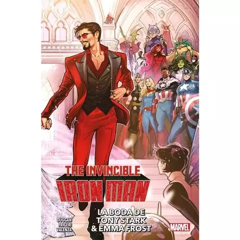 THE INVINCIBLE IRON MAN VOL 02 LA BODA DE TONY STARK & EMMA FROST
