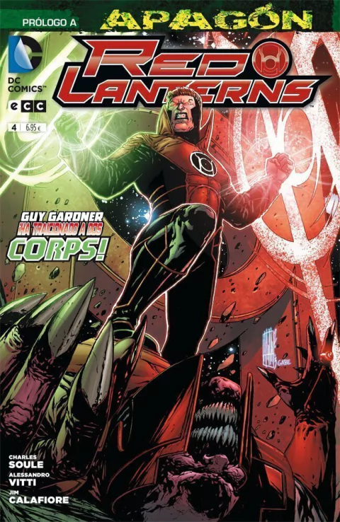 RED LANTERNS - N º 4 - TAPA BLANDA