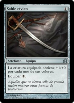 RTR - 227 - Sable cívico / Civic Saber