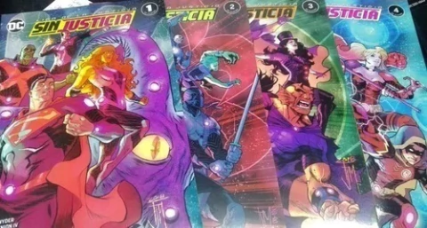 LIGA DE LA JUSTICIA - SIN JUSTICIA 1 a 4 (MINI SERIE COMPLETA) - TAPA BLANDA