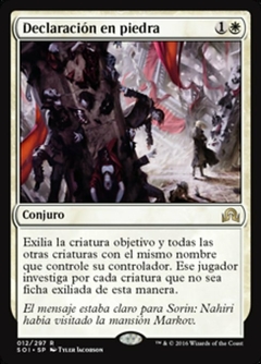 SOI - 012 - Declaración en piedra / Declaration in Stone