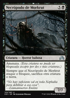 SOI - 125 - Necrópodo de Morkrut / Morkrut Necropod