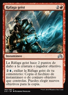 SOI - 160 - Ráfaga geist / Geistblast