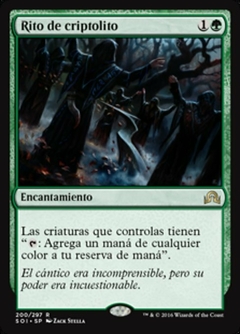 SOI - 200 - Rito de criptolito / Cryptolith Rite