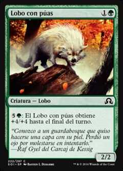 SOI - 222 - Lobo con púas / Quilled Wolf