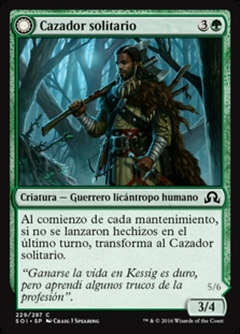 SOI - 229 - Cazador solitario // Uno de los nuestros / Solitary Hunter // One of the Pack - comprar online