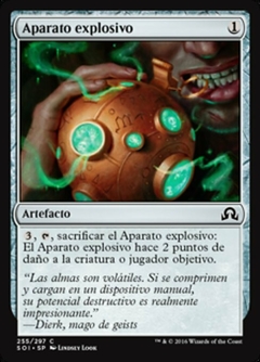 SOI - 255 - Aparato explosivo / Explosive Apparatus
