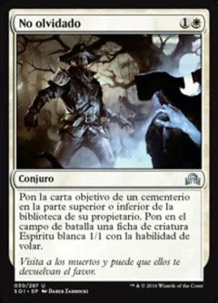 SOI - 030 - No olvidado / Not Forgotten