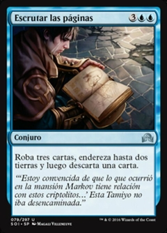 SOI - 079 - Escrutar las páginas / Pore Over the Pages