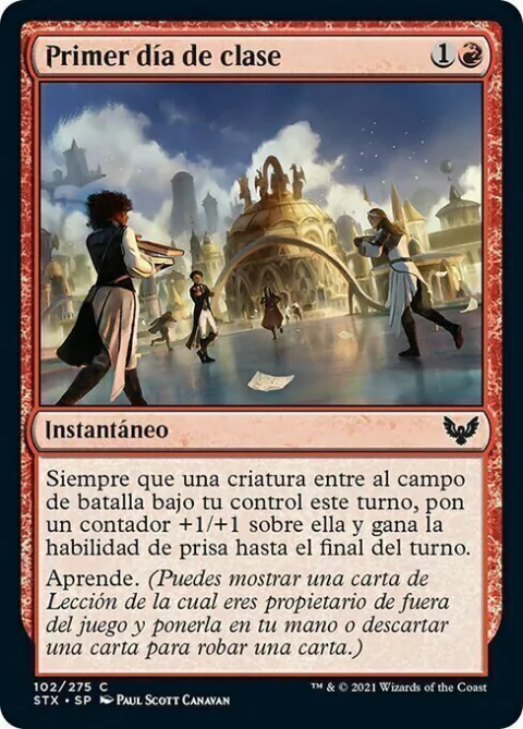 STX - 102 - Primer día de clase / First Day of Class