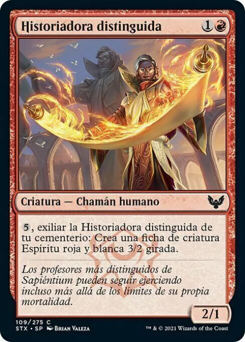 STX - 109 - Historiadora distinguida / Illustrious Historian