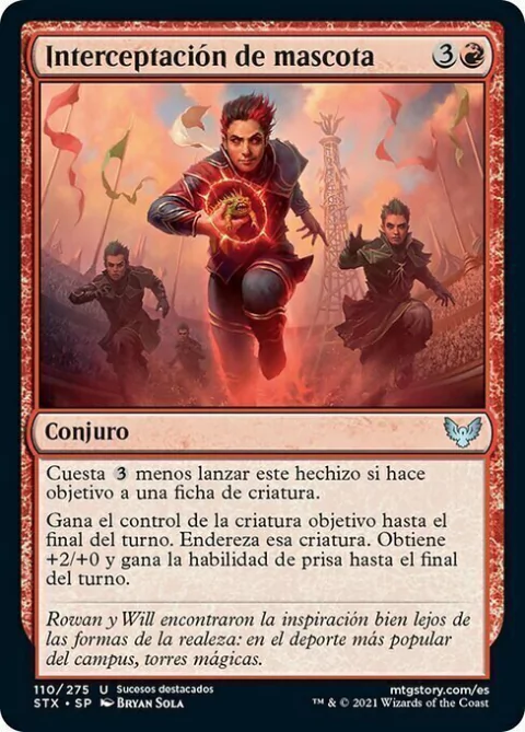 STX - 110 - Interceptación de mascota / Mascot Interception