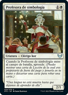 STX - 024 - Profesora de simbología / Professor of Symbology