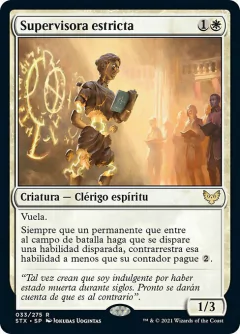STX - 033 - Supervisora estricta / Strict Proctor