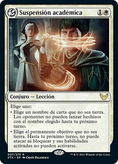 STX - 007 - Suspensión académica / Academic Probation