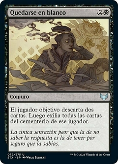 STX - 072 - Quedarse en blanco / Go Blank