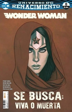 WONDER WOMAN - N º 22 / 8 - SE BUSCA VIVA O MUERTA - ( UNIVERSO DC RENACIMIENTO ) - TAPA BLANDA