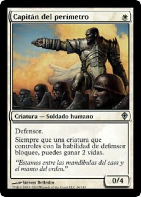 WWK - 016 - Capitán del perímetro // Perimeter Captain - comprar online
