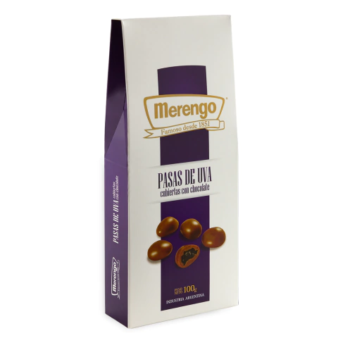 Pasas de Uva al Chocolate x 100 Grs.